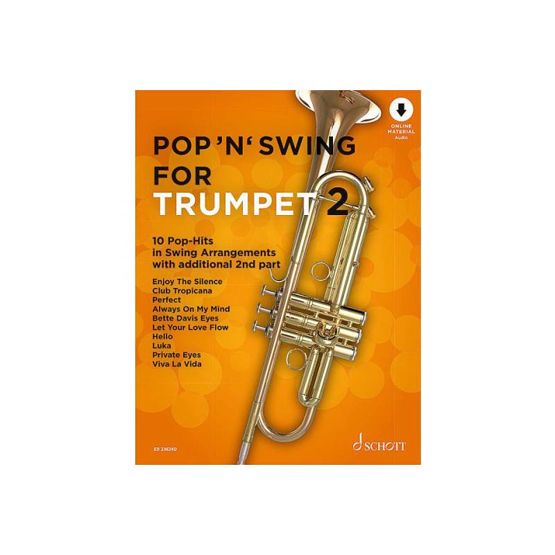 Schott Pop &#39;n&#39; Swing For Trumpet 2 Notenbuch von Schott