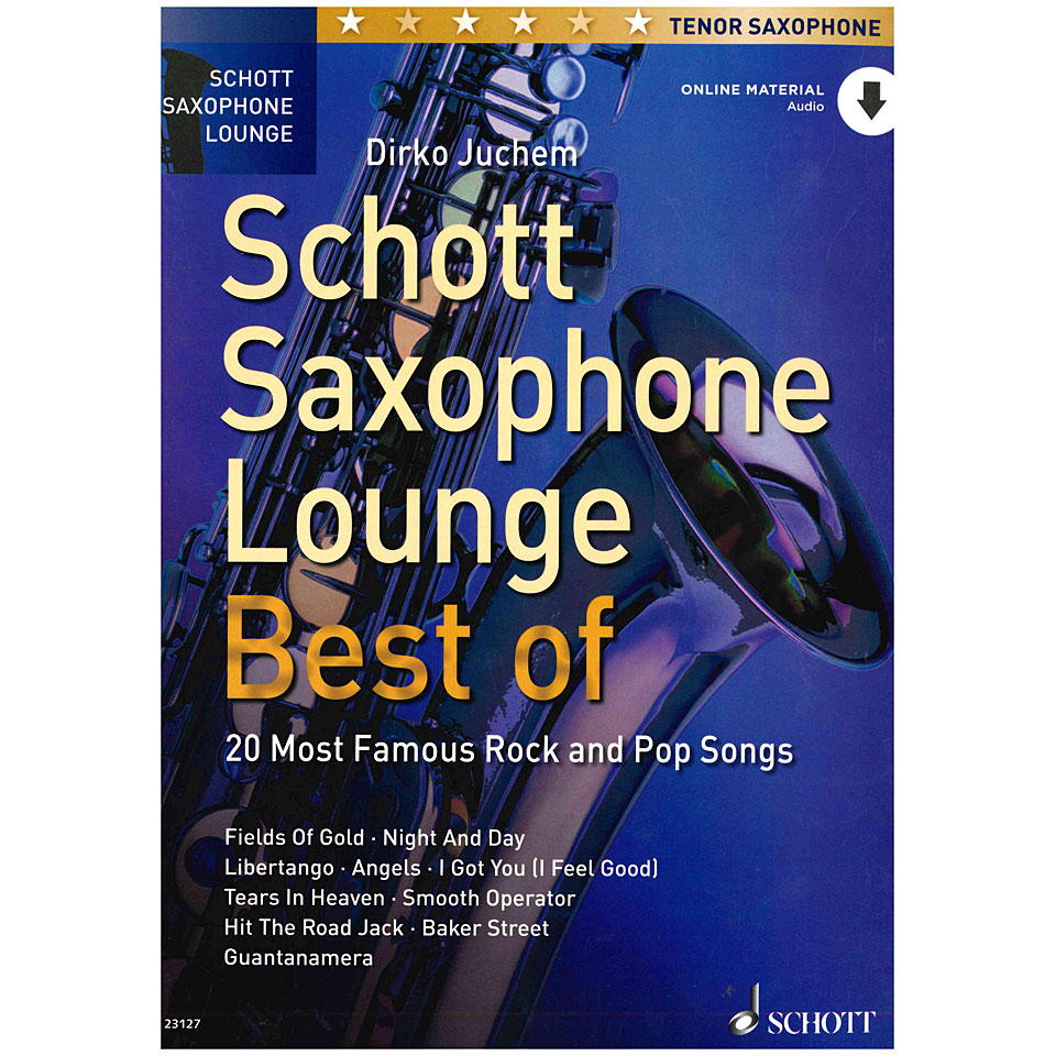Schott Saxophone Lounge - Best of Tenor Sax Notenbuch Schott Saxophone Lounge - Best of Tenor Sax Notenbuch von Schott