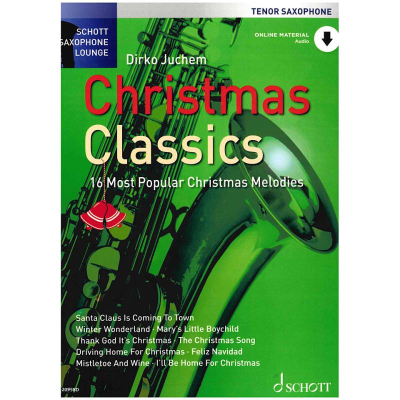 Schott Saxophone Lounge - Christmas Classics Notenbuch von Schott