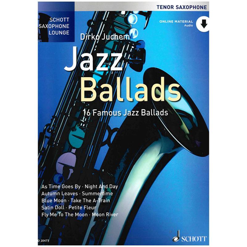 Schott Saxophone Lounge - Jazz Ballads Tenor Sax Notenbuch von Schott
