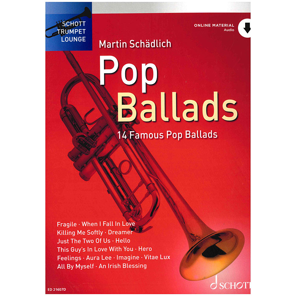 Schott Trumpet Lounge - Pop Ballads Notenbuch von Schott