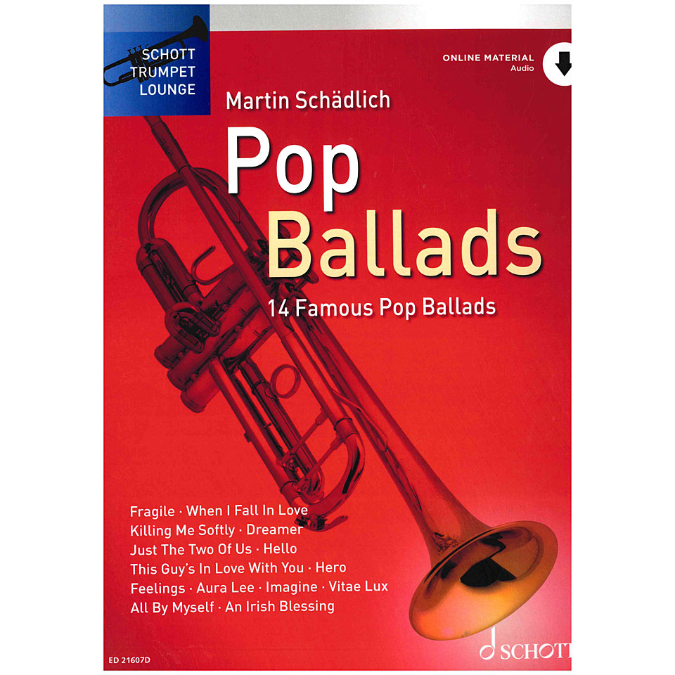 Schott Trumpet Lounge - Pop Ballads Notenbuch Schott Trumpet Lounge - Pop Ballads Notenbuch von Schott
