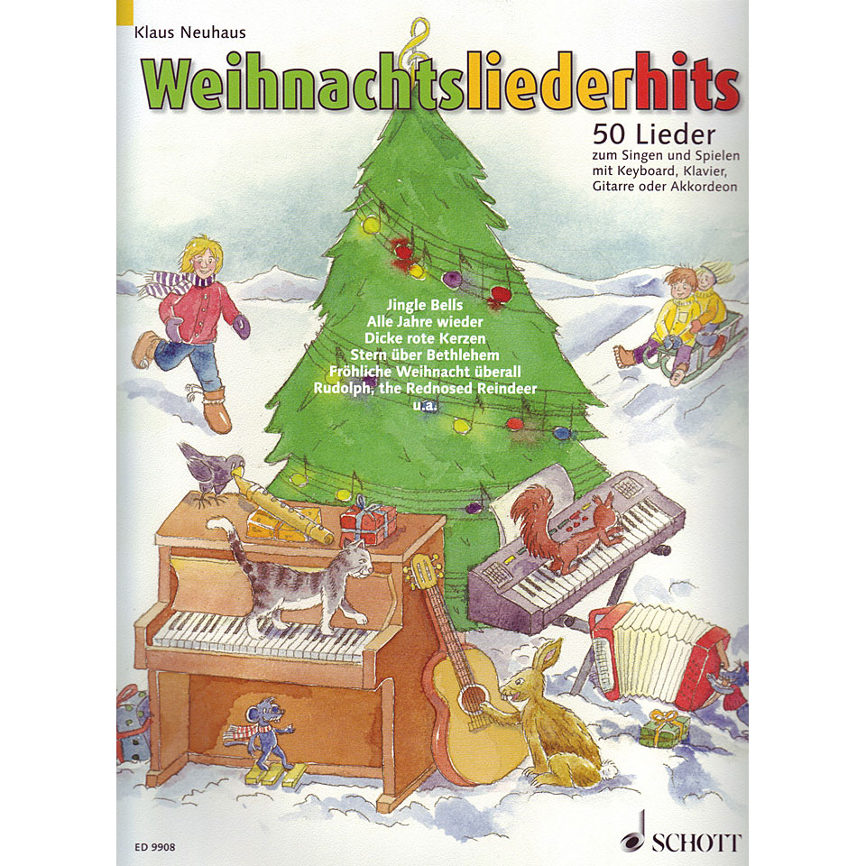 Schott Weihnachtsliederhits Notenbuch Schott Weihnachtsliederhits Notenbuch von Schott