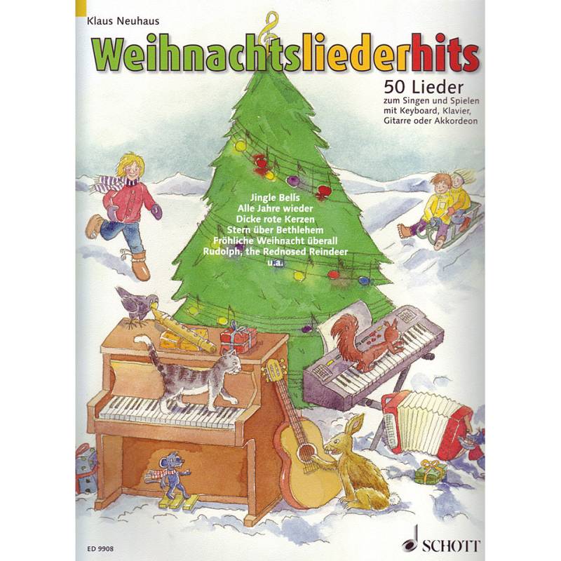 Schott Weihnachtsliederhits Notenbuch von Schott