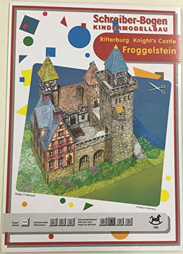 Schreiber-Bogen AUE-Verlag 796 Kindermodellbau Ritterburg Froggelstein von Schreiber-Bogen