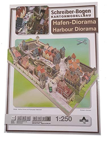 Schreiber-Bogen Kartonmodellbau Hafen-Diorama Z von Schreiber-Bogen