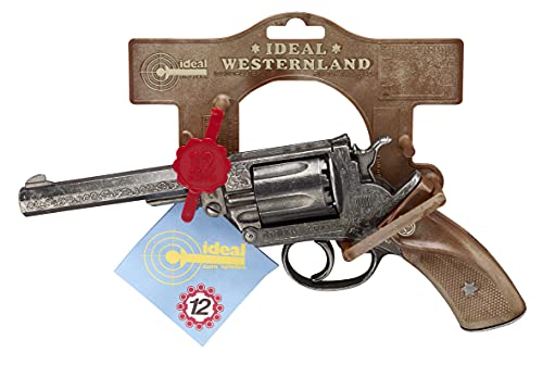 J.G. Schrödel 2608571 - Adams antik 12-Schuss auf Tester Pistole, 25 cm von Bauer Spielwaren