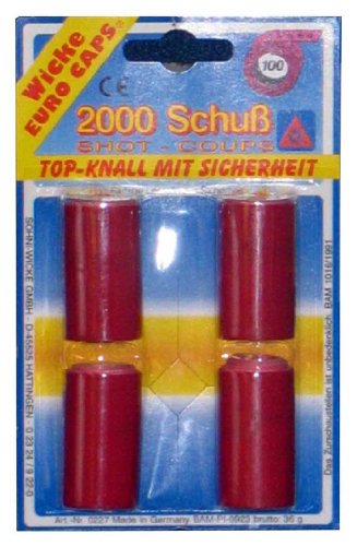 Schrödel 8070227 100-Schuss Munition, 2000 Schuss, Einheitsgröße von Schrödel