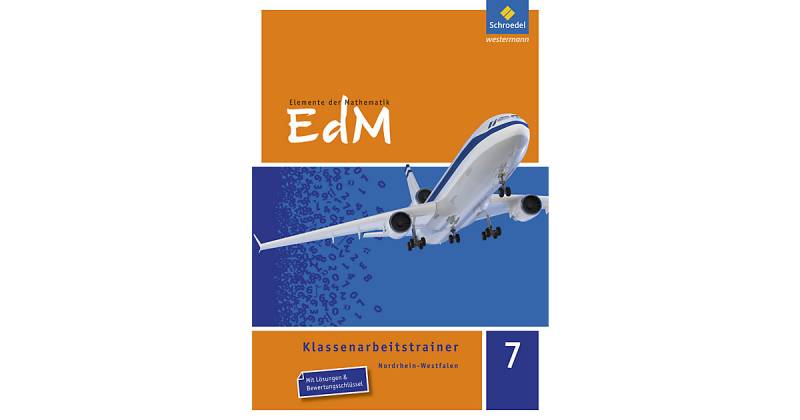 Buch - Elemente der Mathematik (EdM) SI, Ausgabe Nordrhein-Westfalen (2012): 7. Schuljahr, Klassenarbeitstrainer von Schroedel Verlag