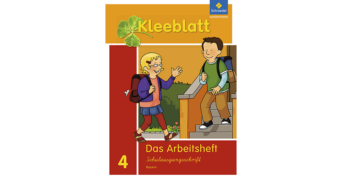 Buch - Kleeblatt, Das Sprachbuch, Ausgabe Bayern (2014): 4. Schuljahr, Arbeitsheft Schulausgangsschrift von Schroedel Verlag