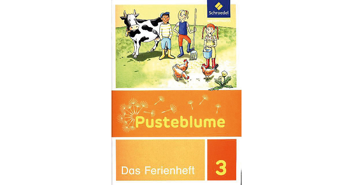 Buch - Pusteblume. Das Sprachbuch, Allgemeine Ausgabe 2015: 3. Schuljahr, Ferienheft (Zusatzmaterial) von Schroedel Verlag
