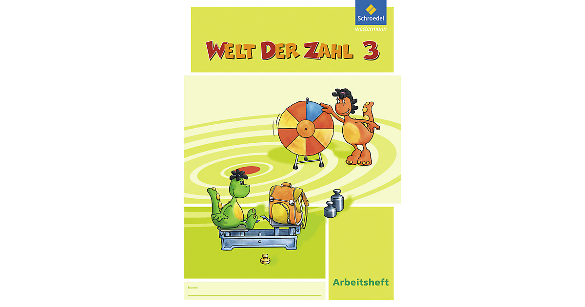 Buch - Welt der Zahl, Ausgabe 2010 Hessen, Rheinland-Pfalz und Saarland: 3. Schuljahr, Arbeitsheft von Schroedel Verlag
