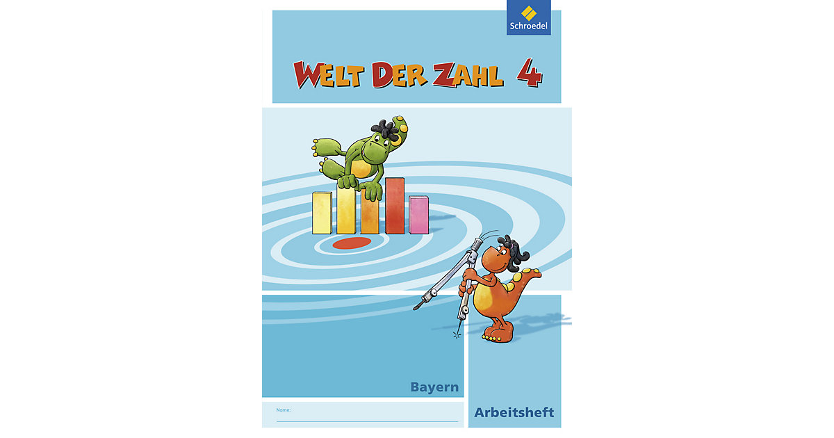 Buch - Welt der Zahl, Ausgabe 2014 Bayern: 4. Schuljahr, Arbeitsheft  Kinder von Schroedel Verlag