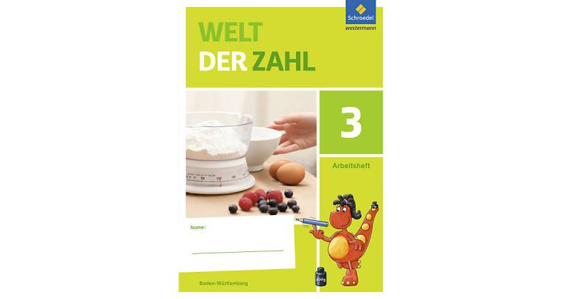 Buch - Welt der Zahl, Ausgabe 2016 Baden-Württemberg: 3. Schuljahr, Arbeitsheft  Kinder von Schroedel Verlag