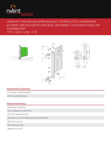 Schroff 20848497 Steckbaugruppen-Bausatz von Schroff