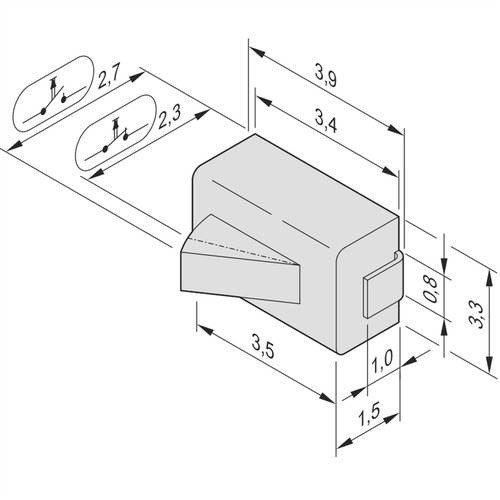 Schroff 20849235 Mikroschalter von Schroff