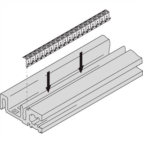 Schroff 24560245 EMV-Dichtung 2St. von Schroff