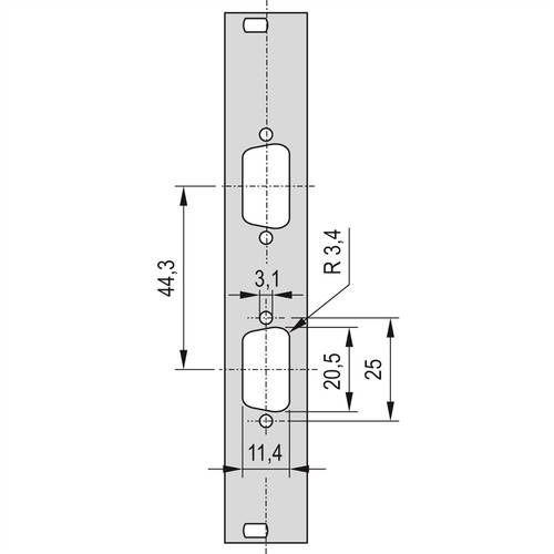 Schroff 30118336 Frontplatte 1St. von Schroff