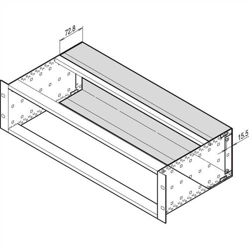 Schroff 34561752 Rückplatte (B x H x T) 235 x 175 x 60mm 2St. von Schroff