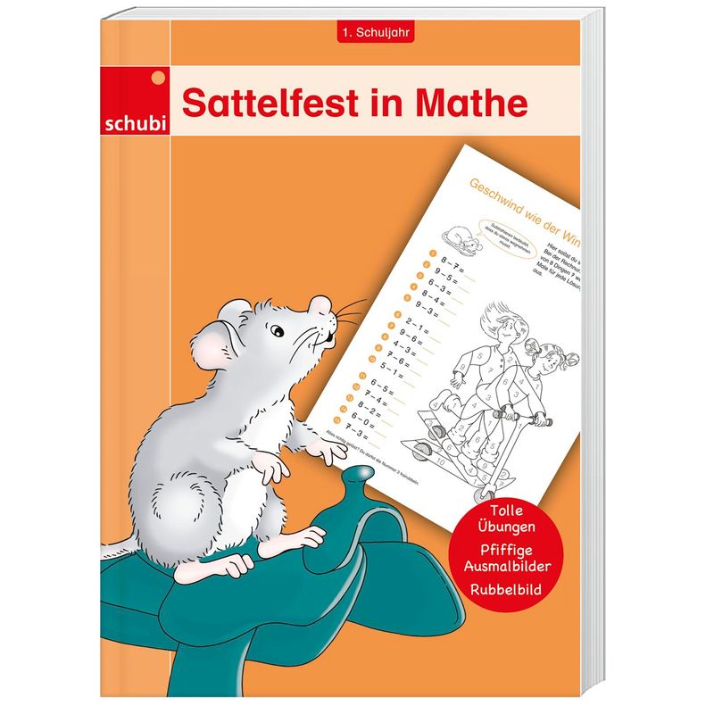Sattelfest in Mathe, 1. Schuljahr von Schubi Lernmedien