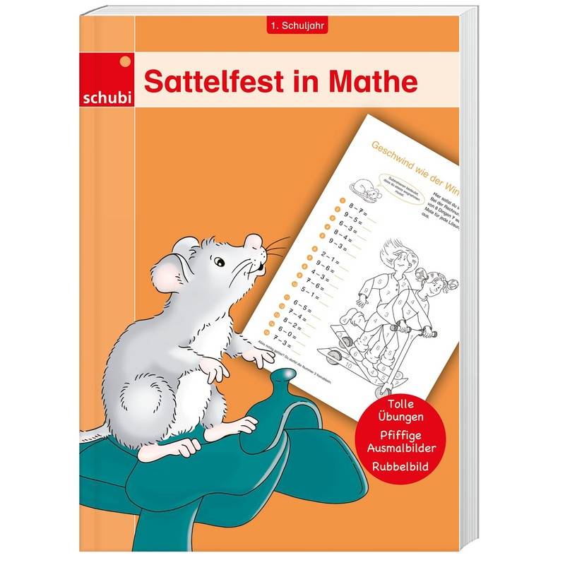 Sattelfest in Mathe, 1. Schuljahr von Schubi Lernmedien