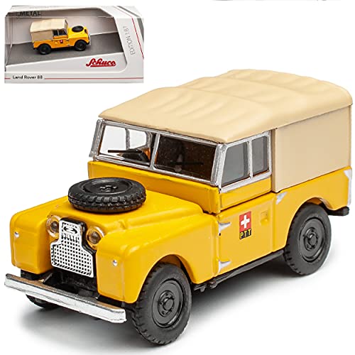 Land R*o*v*e*r Defender 88 Gelb Post Schweiz H0 1/87 Schuco Modell Auto Land R*o*v*e*r Defender 88 Gelb Post Schweiz H0 1/87 Schuco Modell Auto von Schuco Land Rover