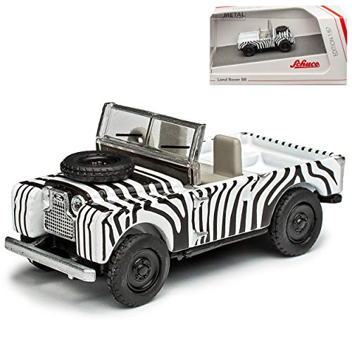 Land R*o*v*e*r Defender 88 Weiss Schwarz H0 1/87 Schuco Modell Auto Land R*o*v*e*r Defender 88 Weiss Schwarz H0 1/87 Schuco Modell Auto von Schuco Land Rover