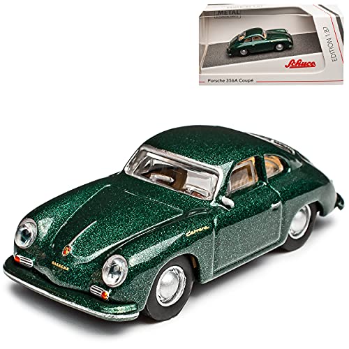 Porsche 356A Coupe Grün Metallic 1955-1959 H0 1/87 Schuco Modell Auto mit individiuellem Wunschkennzeichen Porsche 356A Coupe Grün Metallic 1955-1959 H0 1/87 Schuco Modell Auto mit individiuellem Wunschkennzeichen von Schuco Porsche