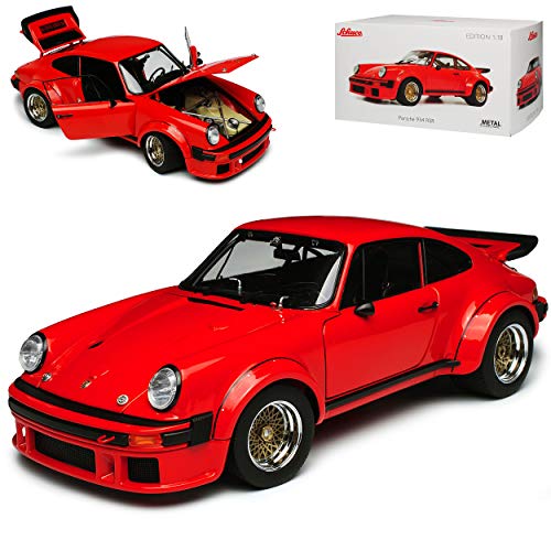 Porsche 911 934 G-Modell RSR Coupe Rot 1973-1989 1/18 Schuco Modell Auto von Schuco Porsche