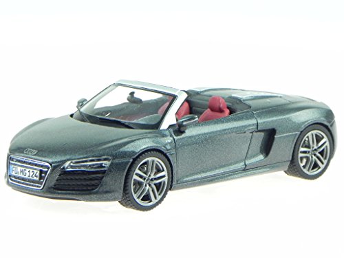 Schuco Audi R8 Spyder 2012 Daytona grau Modellauto 450752300 1:43 von Schuco