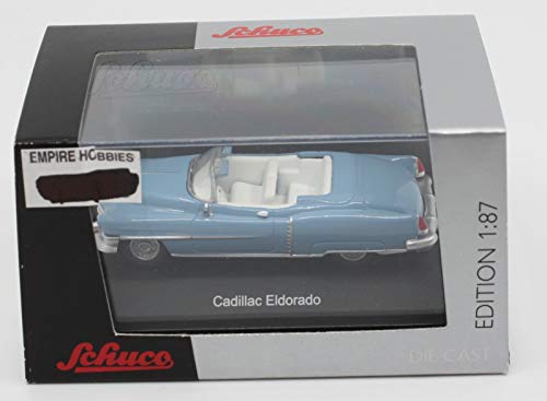 HO 1953 Cadillac Eldorado/Babyblau mit weißem Innenraum HO 1953 Cadillac Eldorado/Babyblau mit weißem Innenraum von Schuco