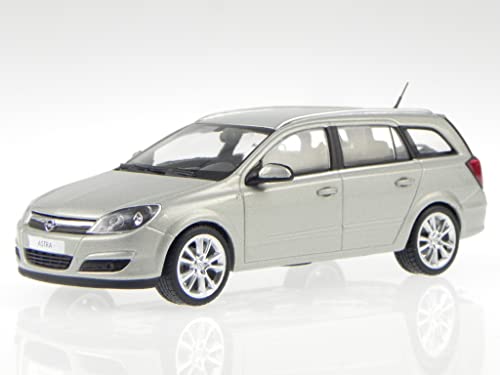 Schuco Opel Astra H Caravan Silber grau Modellauto 1:43 von Schuco