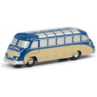 SCHUCO 450153700 1:90 Piccolo Setra S8 Bus, beige-blau SCHUCO 450153700 1:90 Piccolo Setra S8 Bus, beige-blau von Schuco