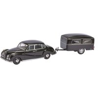 SCHUCO 450204500 1:43 BMW 502 mit Bestattungsanhänger SCHUCO 450204500 1:43 BMW 502 mit Bestattungsanhänger von Schuco