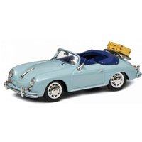 SCHUCO 450258400 1:43 Porsche 356 A Cabriolet „Reisezeit“, meißenblau SCHUCO 450258400 1:43 Porsche 356 A Cabriolet „Reisezeit“, meißenblau von Schuco