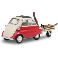 SCHUCO 450268200 1:43 BMW Isetta Anhänger+Ski SCHUCO 450268200 1:43 BMW Isetta Anhänger+Ski von Schuco