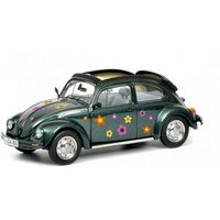 SCHUCO 450389500 1:43 VW Käfer Open Air "Blumen-Dekor", grün SCHUCO 450389500 1:43 VW Käfer Open Air "Blumen-Dekor", grün von Schuco