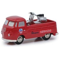 SCHUCO 450563600 1:90 Piccolo VW T1 Pritsche "VESPA SERVICE" rot SCHUCO 450563600 1:90 Piccolo VW T1 Pritsche "VESPA SERVICE" rot von Schuco
