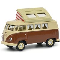 SCHUCO 452026600 1:64 VW T1 Camper mit offenem Klappdach, beige-braun SCHUCO 452026600 1:64 VW T1 Camper mit offenem Klappdach, beige-braun von Schuco