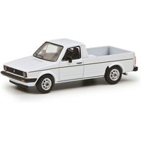 SCHUCO 452033500 1:64 VW Caddy Pritsche weiß von Schuco