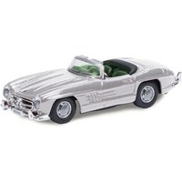 SCHUCO 452639400 1:87 Mercedes-Benz 300SL Roadster, weiß von Schuco