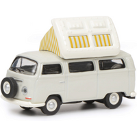 SCHUCO 452640400 1:87 VW T2a Camping Bus mit geöffnetem Dach, grau weiß SCHUCO 452640400 1:87 VW T2a Camping Bus mit geöffnetem Dach, grau weiß von Schuco