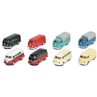 SCHUCO 452640800 1:87 VW T1, 8-er Set SCHUCO 452640800 1:87 VW T1, 8-er Set von Schuco