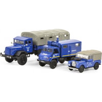 SCHUCO 452656000 1:87 3er-Set THW, Land Rover, Unimog 404, MB LG 315 SCHUCO 452656000 1:87 3er-Set THW, Land Rover, Unimog 404, MB LG 315 von Schuco