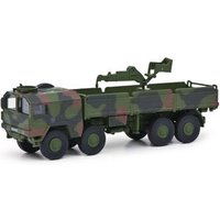 SCHUCO 452658500 1:87 MAN 10t GL flecktarn mit Kran SCHUCO 452658500 1:87 MAN 10t GL flecktarn mit Kran von Schuco