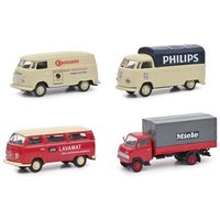 SCHUCO 452663700 1:87 4er Set „Starke Marken II“ - Bauknecht, Philipps, AEG, Miele SCHUCO 452663700 1:87 4er Set „Starke Marken II“ - Bauknecht, Philipps, AEG, Miele von Schuco