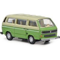 SCHUCO 452665909 1:87 MHI VW T3b Bus grün SCHUCO 452665909 1:87 MHI VW T3b Bus grün von Schuco