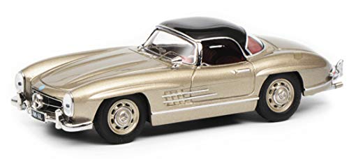 Schuco 450258800 450258800-MB 300 SL, Champagner 1:43, Modellauto, Modellfahrzeug, Gold Schuco 450258800 450258800-MB 300 SL, Champagner 1:43, Modellauto, Modellfahrzeug, Gold von Schuco