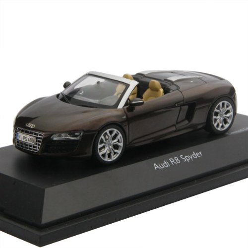 Schuco 450739400 - Audi R8 Spyder, teak, 1:43, Sammlermodell von Schuco