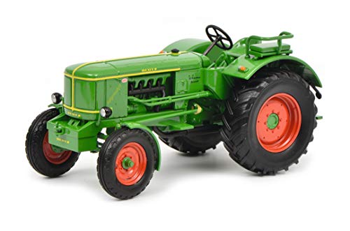 Schuco 450782200 - Deutz F4 L 514 Traktor, Modellauto, 1:32, grün von Schuco